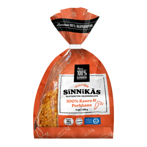 Sinnikäs 100% Kaura & Porkkana